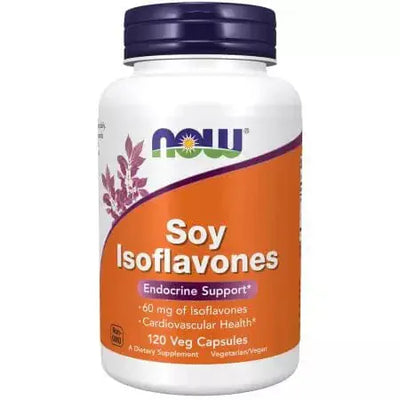 Now Foods Soy Isoflavones 60 mg 120 Veg Capsules