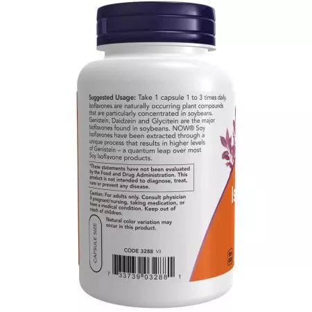 Now Foods Soy Isoflavones 60 mg 120 Veg Capsules