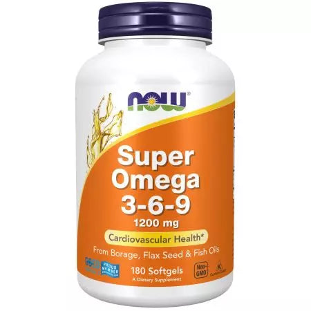 Jetzt Lebensmittel jetzt Lebensmittel, Super Omega 369, 1200 mg, 180 Weichkapseln