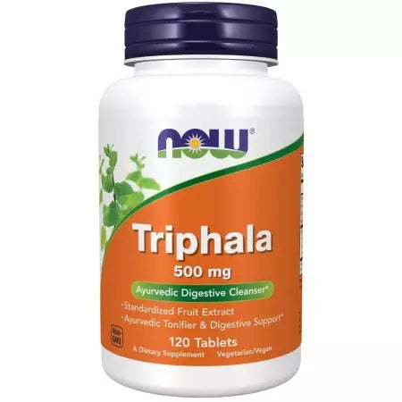 Now Foods Triphala 500 mg 120 Tablets