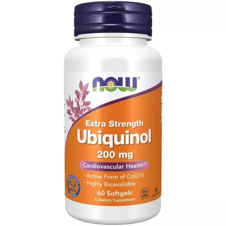 Nyní potraviny ubiquinol 200 mg 60 softgelů