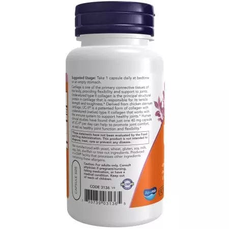 Now Foods UCII Type II Collagen 120 Capsules