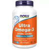 Τώρα τα τρόφιμα Ultra Omega3 ιχθυέλαιο 180 softgels