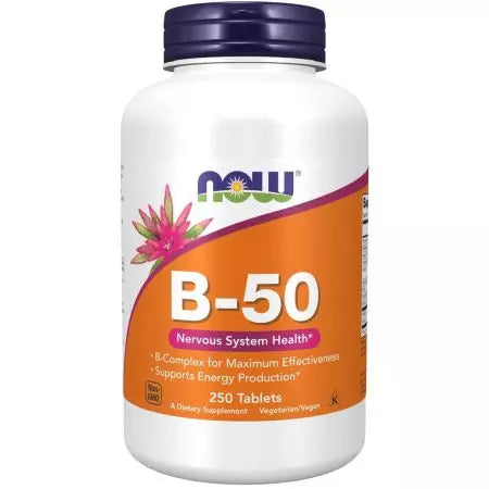 Nu fødevarer vitamin B50 mg 250 tabletter