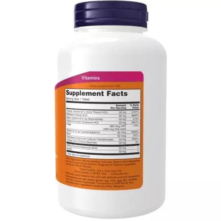 Now Foods Vitamin B50 mg 250 Tablets