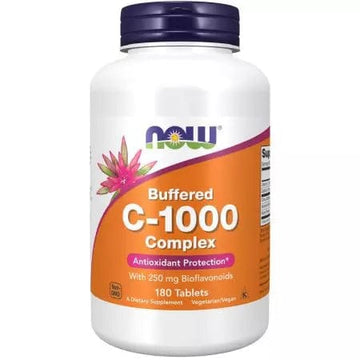 Now Foods Vitamin C1000 Complex, Buffered 180 Tablets