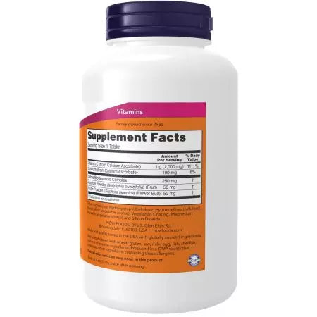 Now Foods Vitamin C1000 Complex, Buffered 180 Tablets