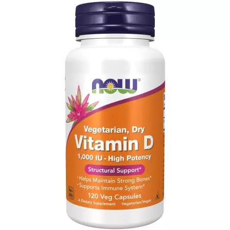 Acum alimente Vitamina D 1.000 IU 120 Capsule Veg