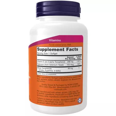 Sada namirnice vitamin e400 100 softgels