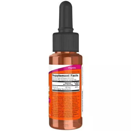 Ora alimenti vitamina E liquido 1oz