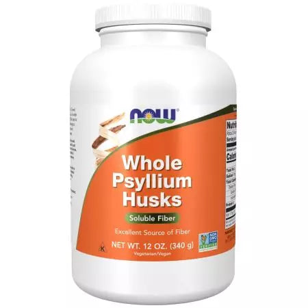 Nu voedsel hele psyllium kaf 12oz