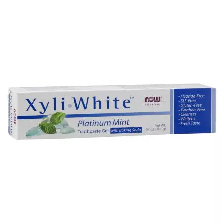 Nyt Foods Xyliwhite -hammastahna geeli platina minttu 6.4oz