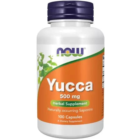 Now Foods Yucca 500 mg 100 Capsules