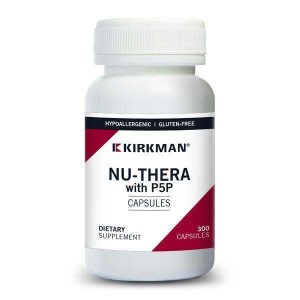 Nu-Thera with 50 mg P-5-P, 300 Capsules, Kirkman Labs - SOI** - welzo