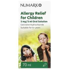 Numark Allergy Relief for Children Oral Solution 70ml - welzo