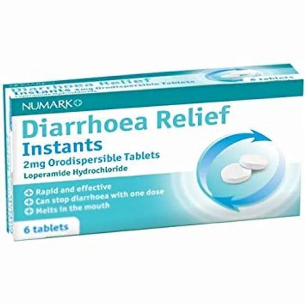Numark Diarrhoea Relief Instants Tablets Pack of 6 - welzo