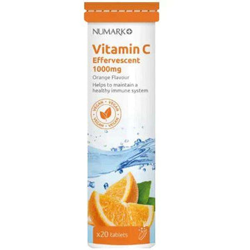 Numark Vitamin C Effervescent 1000mg Tablets Pack of 20 - welzo