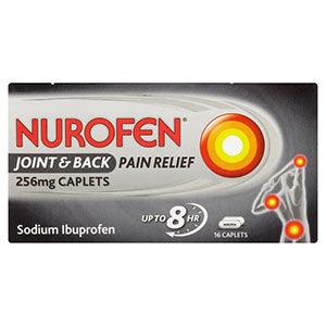 Nurofen Joint & Back Pain Relief Caplets Pack of 16