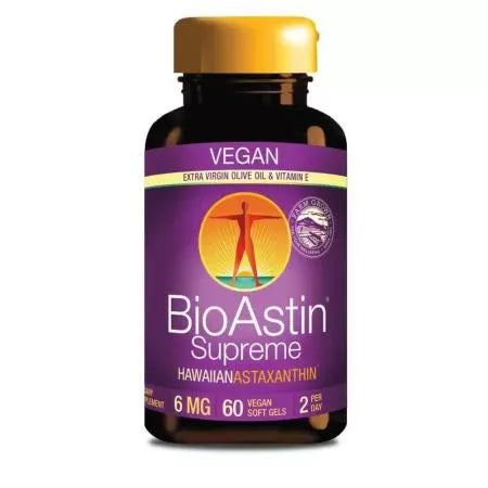 Nutrex bioastin supreme astaxanthin 6 mg 60 vegán softgels