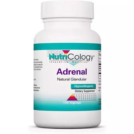 Nutricology Adrenal Natural Glannular 150 κάψουλες