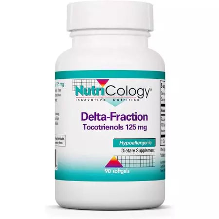 NuTricology deltafraction tocotrienols 125 mg 90 Softgels