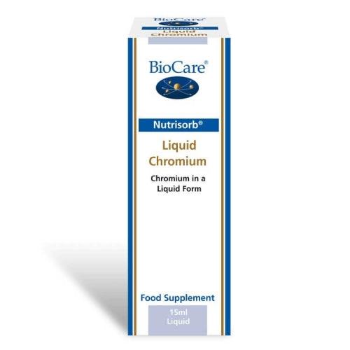 Nutrisorb® Liquid Chromium 15ml - BioCare - welzo