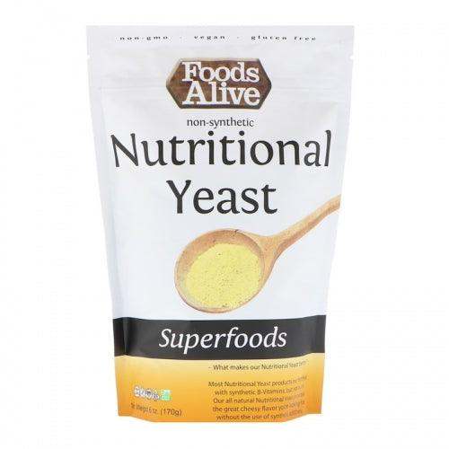 Nutritional Yeast Superfoods 6oz (170g) - Foods Alive - welzo