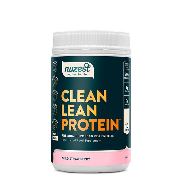 Nuzest - 250g - Clean Lean Protein Wild Strawberry - welzo