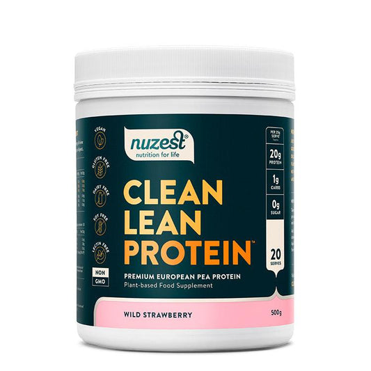 Nuzest - 500g - Clean Lean Protein Wild Strawberry - welzo