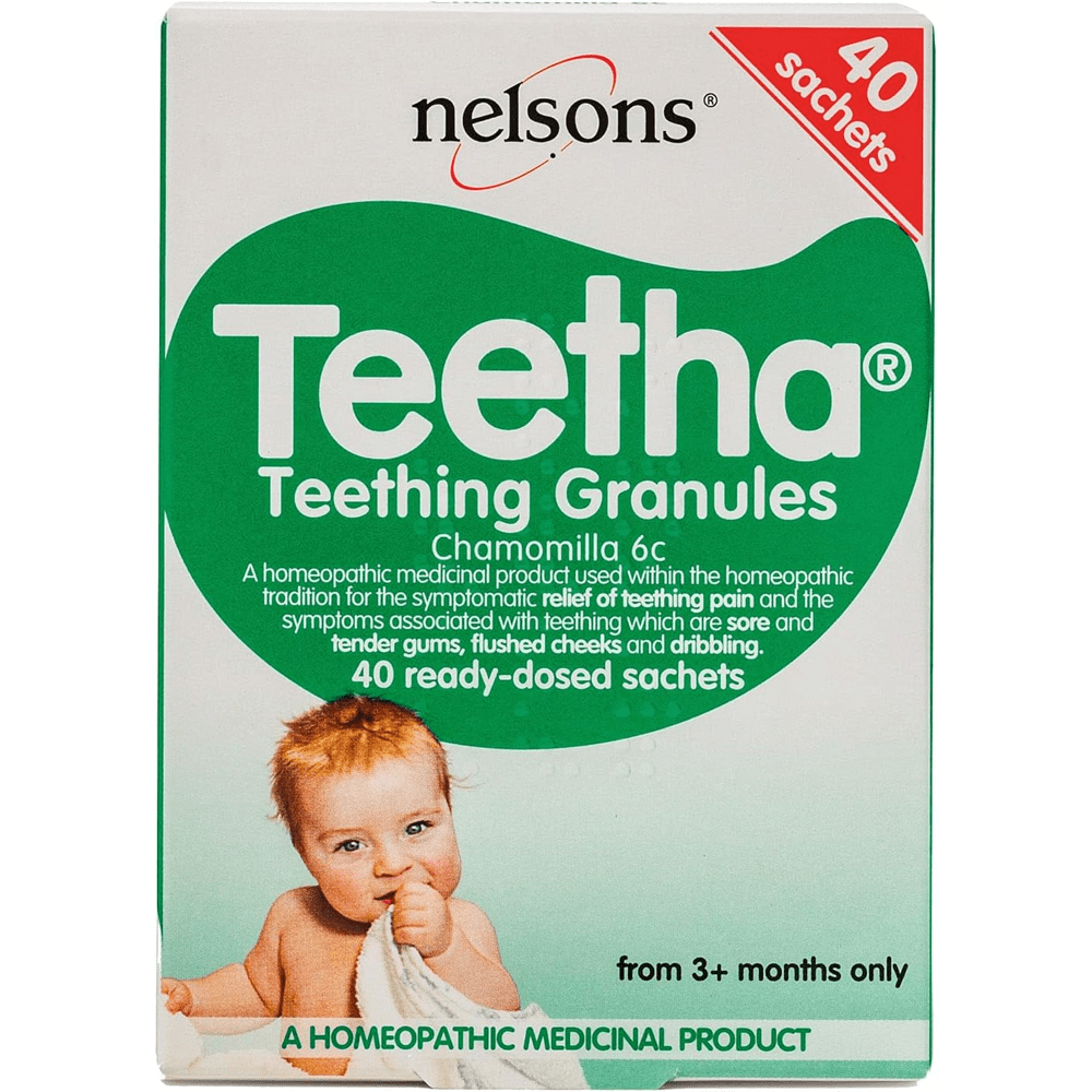 Nelson's Teetha Teething Granules Pack of 40 - welzo