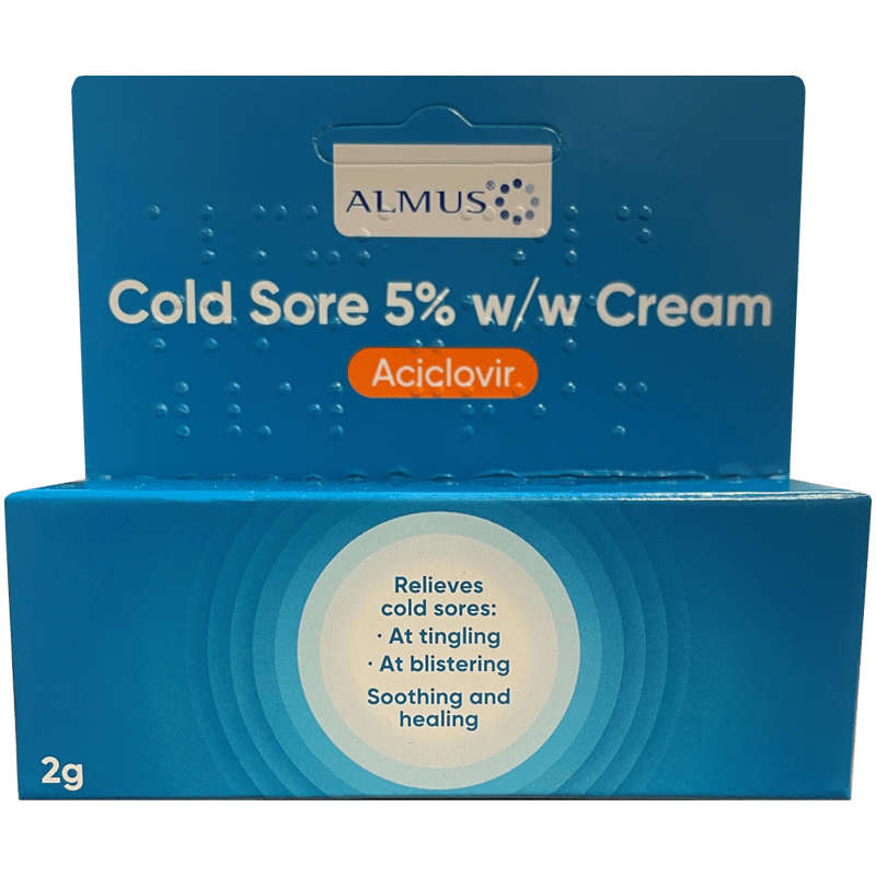 Aciclovir Cold Sore Cream 2g | Welzo – welzo