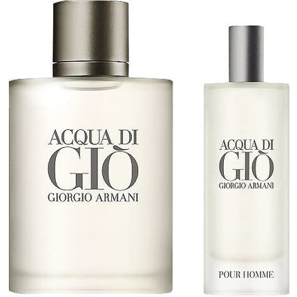 Giorgio Armani Acqua di Gio Eau de Toilette 50ml Spray+15ml Travel Spray