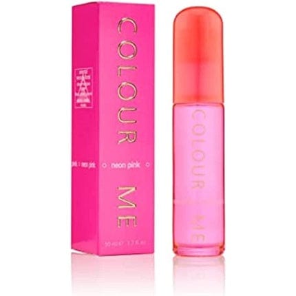 COLOUR ME Neon Pink Perfume for Women 50ml Parfum de Toilette Luxury Fragrance - Ladies Perfume Long Lasting Womens Perfumes by Milton-Lloyd