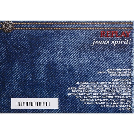 Replay Jeans Spirit Man Eau de Toilette Spray 50ml