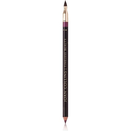 Joan Collins Timeless Beauty Contour Duo Lip Pencil with Brush Plum