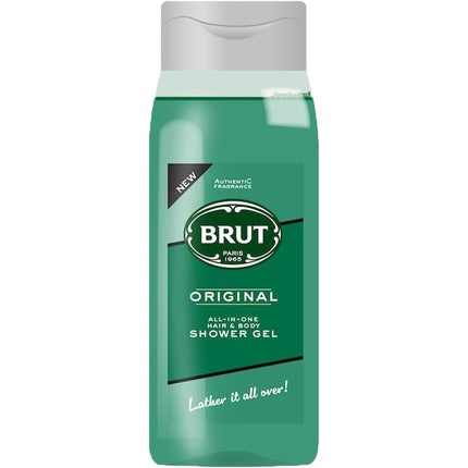 Brut Original All In One Showergel Hair & Body Duschgel 500ml - Welzo