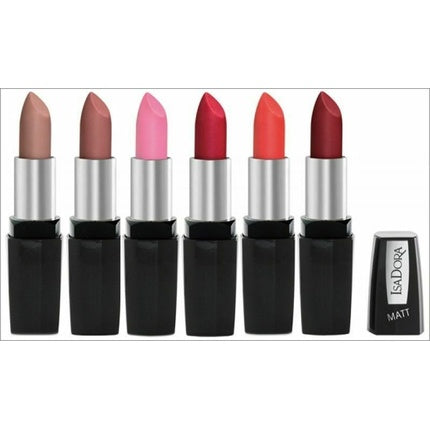 IsaDora Perfect Matt Lipstick Lightweight Satin Finish Non-Drying 4.5g