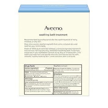 Aveeno Soothing Oat Bath Soak Pack of 8