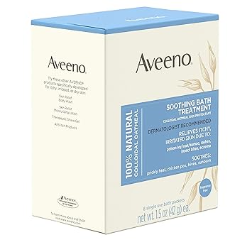 Aveeno Soothing Oat Bath Soak Pack of 8