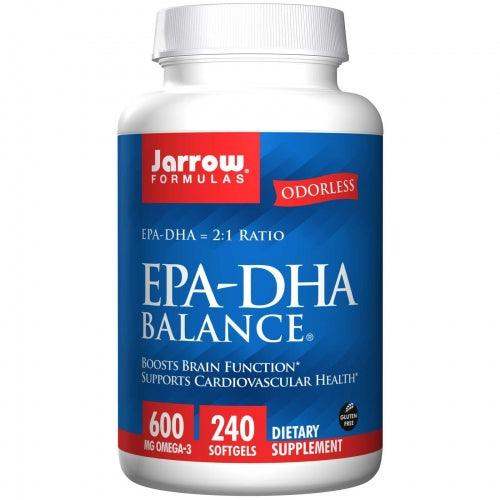 Odorless EPA-DHA Balance 240 Softgels - Jarrow Formulas - welzo