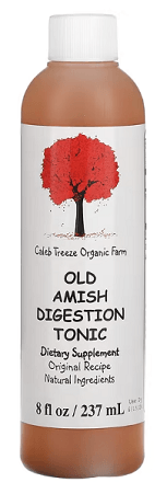 Old Amish Digestion Tonic, 8 fl oz (237 ml) - Caleb Treeze Organic Farm - welzo