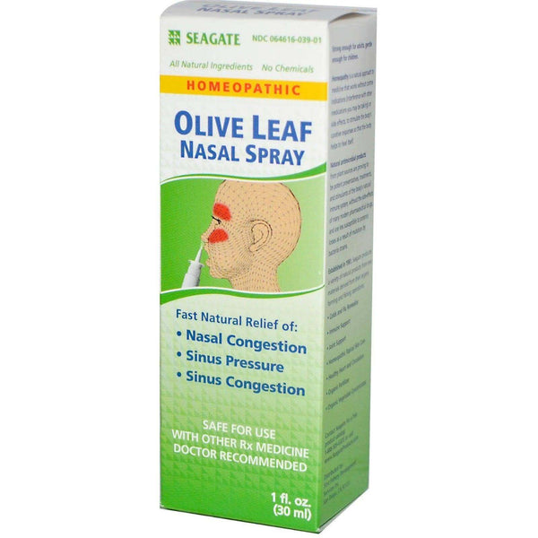 Olive Leaf Nasal Spray, 30ml - Seagate - welzo