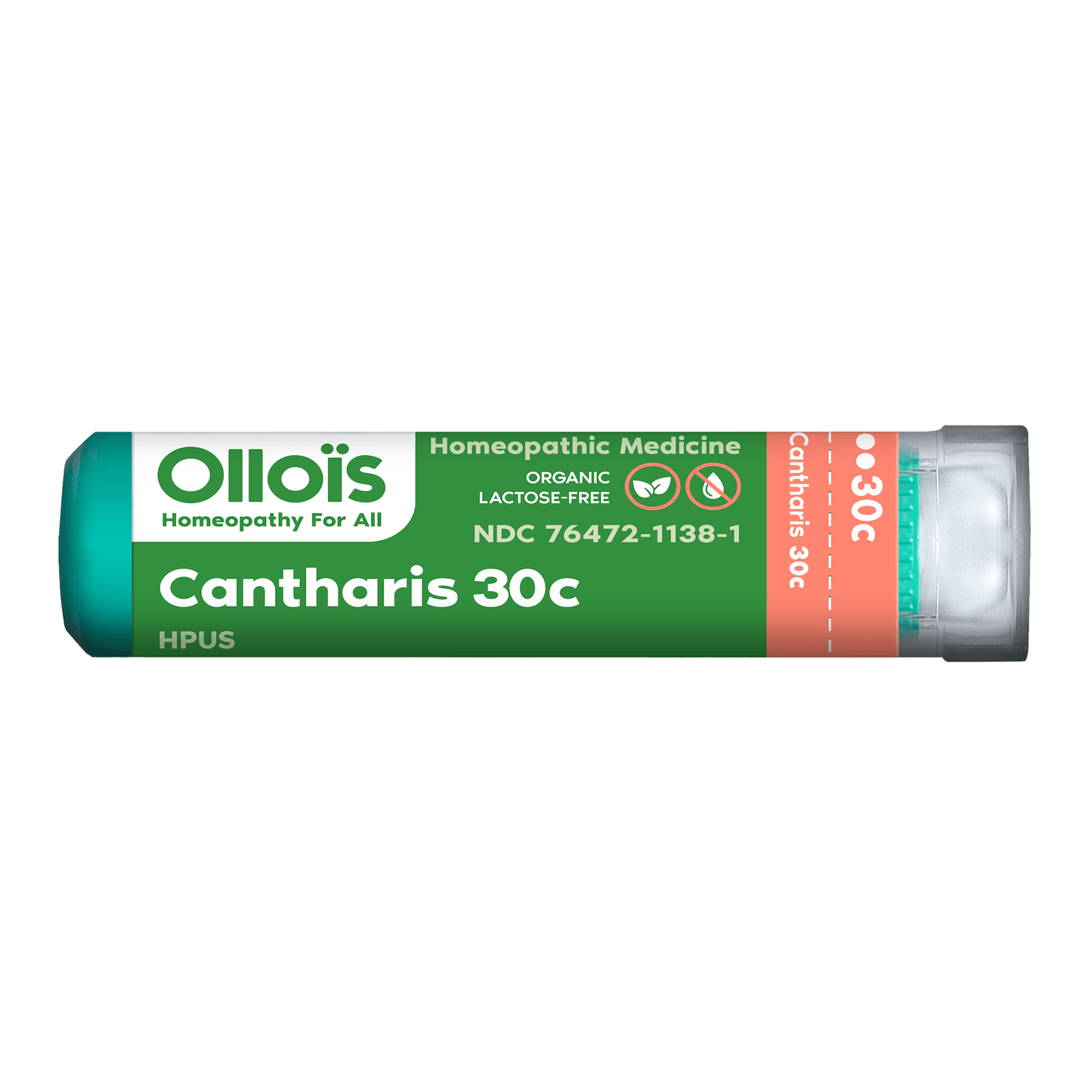 Ollois Cantharis Organic 30c, 80 pellets - Sevene USA - welzo