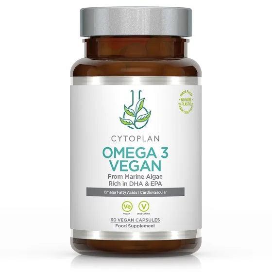 Omega 3 (Vegan) 60 Capsules - Cytoplan - welzo