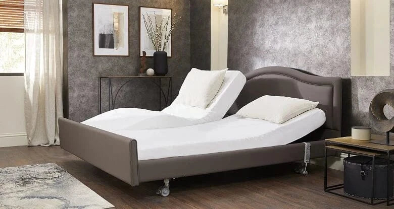 Comfort Comfort Dual Profiling Letto - letto gemello regolabile elettrico per coppie con controllo indipendente e regolazione dell'altezza