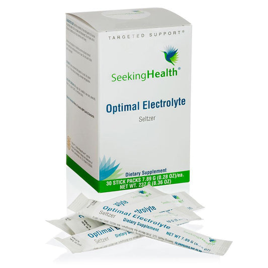 Optimal Electrolyte (Seltzer) - 30 Sticks - Seeking Health - welzo