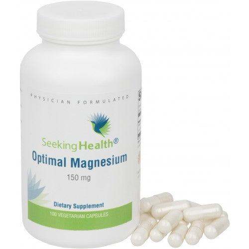 Optimal Magnesium - 150 mg - 100 Vegetarian Capsules - Seeking Health - welzo