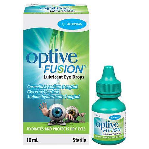 Optive Fusion Eye Drops 10ml - welzo