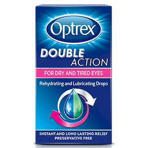 Optrex Double Action Drops for Dry Tired Eyes - welzo