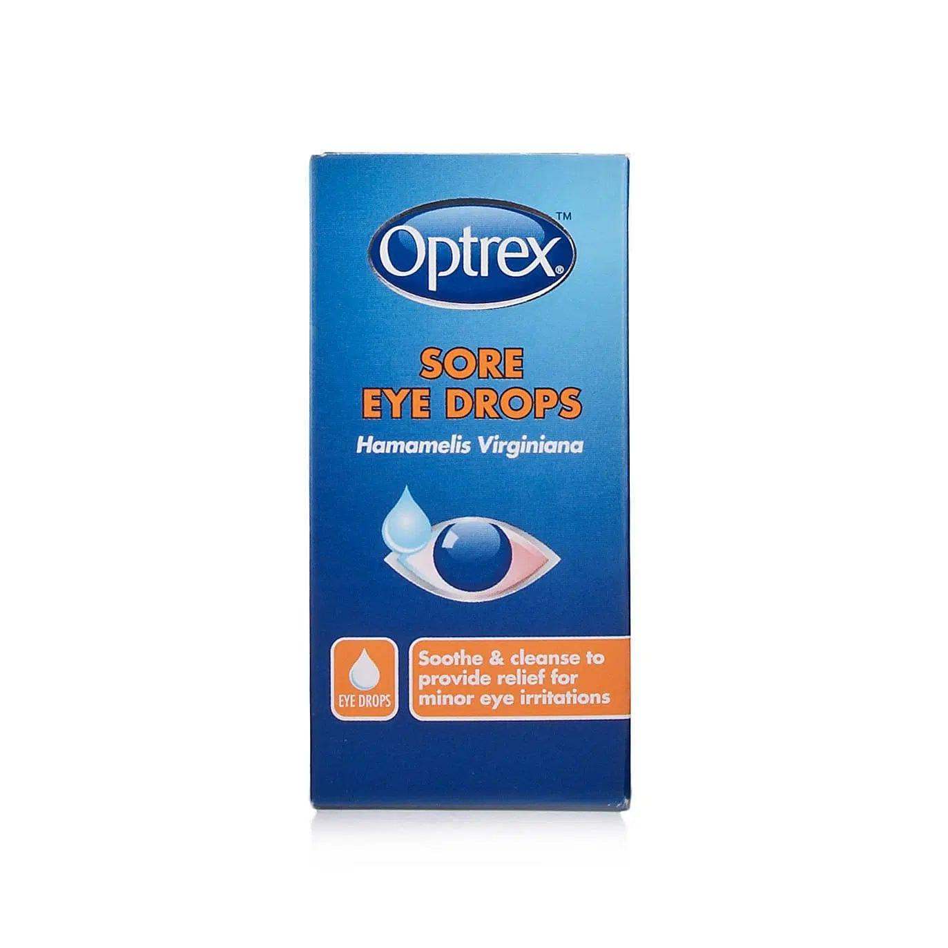 Optrex Sore Eye Drops 10ml - welzo